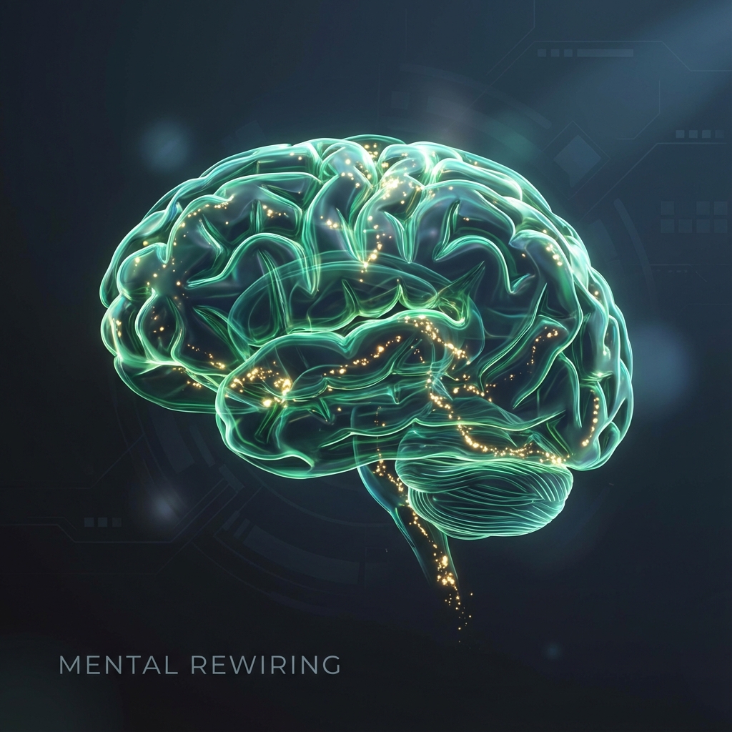 Neural rewiring visualization